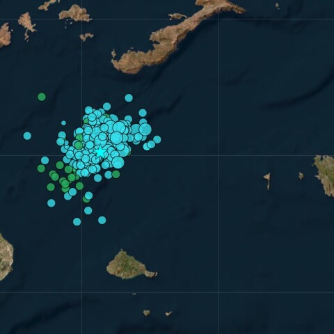 Νέος δυνατός σεισμός τώρα στην Αμοργό