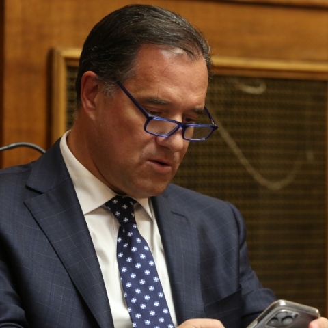 Ο υπουργός Υγείας, Άδωνις Γεωργιάδης