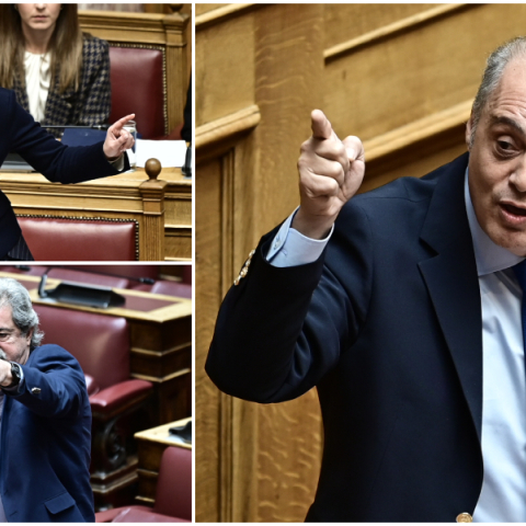«Ντροπή σου», «Άντε να χαθείς» - Εκρηκτικός διάλογος Αγαπηδάκη με Βελόπουλο και Πολάκη στη Βουλή