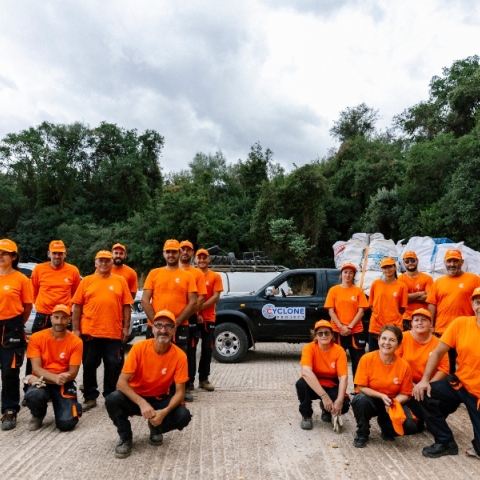 Cyclone Project: Ο «Κυκλώνας» που καθαρίζει τη στεριά και αλλάζει τη νοοτροπία