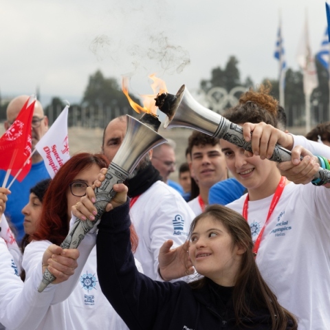 Αθλητές της ελπίδας: Η Φλόγα ανάβει για τους Παγκόσμιους Αγώνες Special Olympics 2025