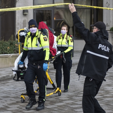 Αστυνομικοί και διασώστες στο Τορόντο