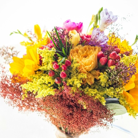 Μπουκέτο με λουλούδια