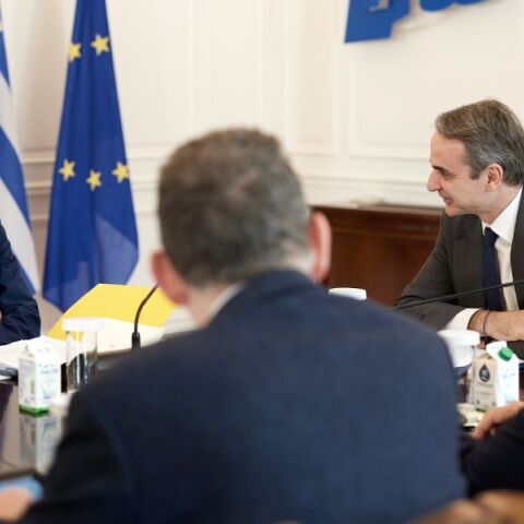 Ο προϋπολογισμός της ΕΕ επί τάπητος στη συνάντηση Μητσοτάκη με τον πρόεδρο του Ευρωπαϊκού Ελεγκτικού Συνεδρίου