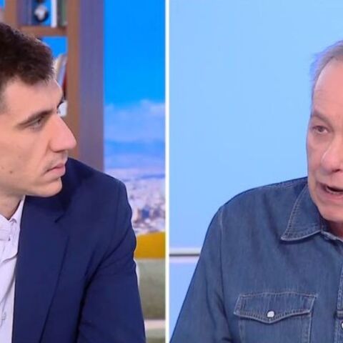 Φειδίας Παναγιώτου - Ανδρέας Μικρούτσικος: Η αγκαλιά στον παρουσιαστή και οι εκατέρωθεν σπόντες