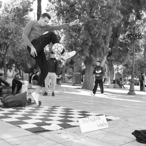 Jakub Wawrzacz: Ένας Football Freestyler στην Αθήνα