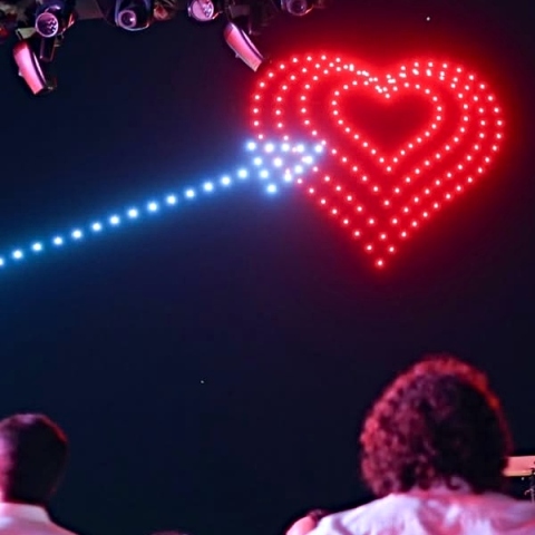 drone show από την drns.gr 