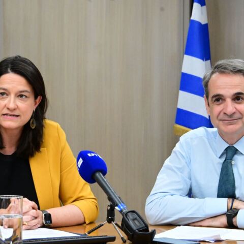 Μητσοτάκης από το υπουργείο Εργασίας: Στηρίζουμε το διαθέσιμο εισόδημα όλων των συμπολιτών μας