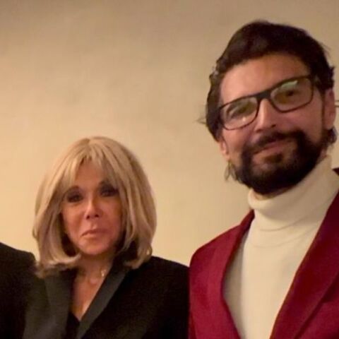 Ο Εμανουέλ Μακρόν συνάντησε τον γλύπτη Νίκο Φλώρο 