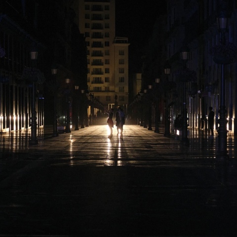 Εικόνα από το μπλακ άουτ στην Ισπανία