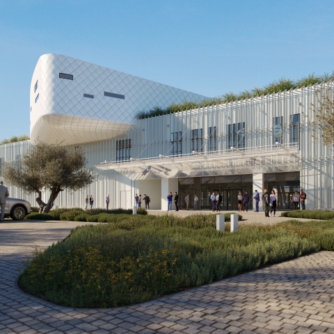 Athens LifeTech Park της ELPEN στα Σπάτα - 3d visualization: Batis Studio