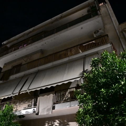 Το διαμέρισμα στον Νέο Κόσμο όπου έγινε η έκρηξη