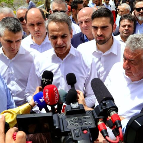 Ο πρωθυπουργός προανήγγειλε ολιστική μελέτη διαχείρισης των υδάτων της Κρήτης