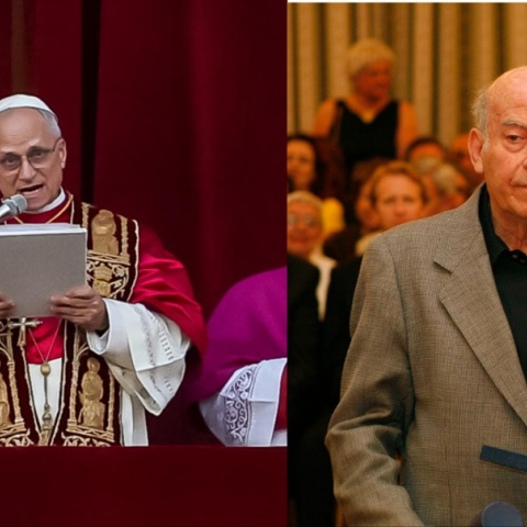 Όταν ο Θανάσης Βέγγος συνάντησε στην Κολομβία τον νέο Πάπα 