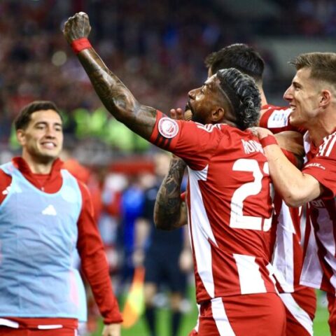 Οι παίκτες του Ολυμπιακού