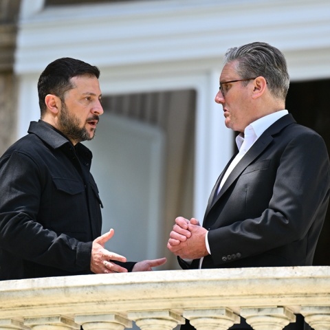 Βολοντίμιρ Ζελένσκι και Κιρ Στάρμερ