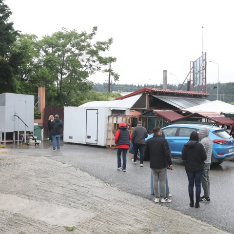 Το σημείο όπου βρέθηκε το νεκρό έμβρυο