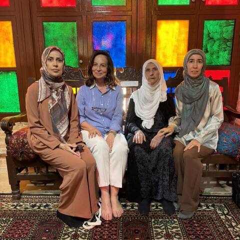 Η Άννα Διαμαντοπούλου στο ιρακινό Κουρδιστάν