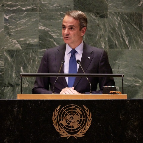 Ο Κυριάκος Μητσοτάκης στον ΟΗΕ