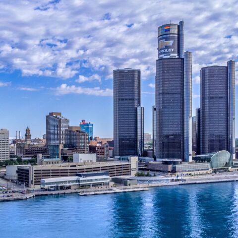 Detroit, Michigan - The Renaissance Center