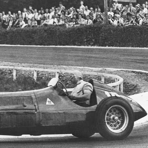 Alfa Romeo 158, Fangio, Γκραν Πρι Βελγίου στο Spa 1950