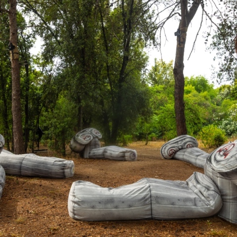  «Αναρχαιολογική Αναπαράσταση» του Ανδρέα Αγγελιδάκη © Pinelopi Gerasimou