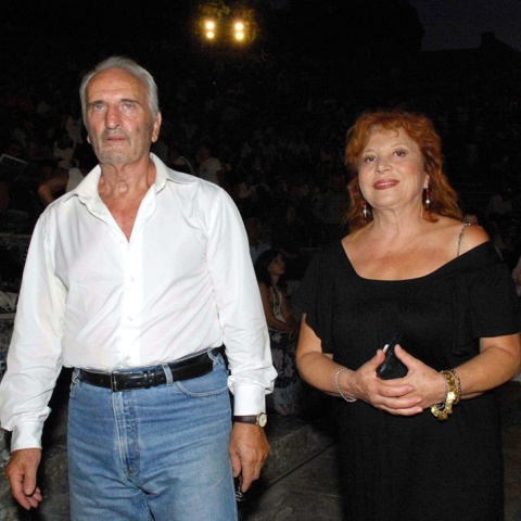 Νικήτας Τσακίρογλου και Χρυσούλα Διαβάτη