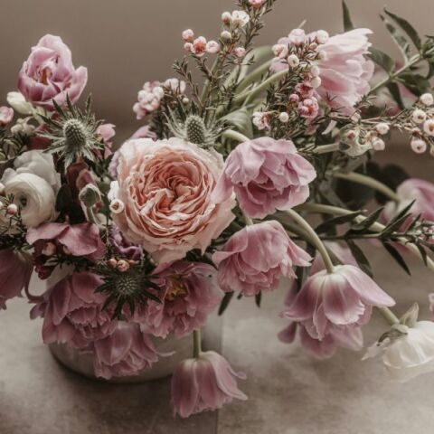 Ροζ λουλούδια