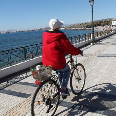 Ποδήλατο στην Παραλία του Φλοίσβου