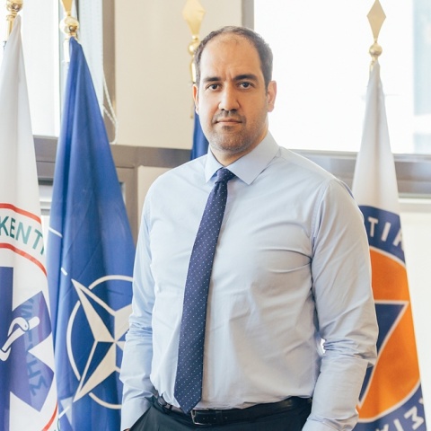 Ο υπουργός Κλιματικής Κρίσης και Πολιτικής Προστασίας, Γιάννης Κεφαλογιάννης