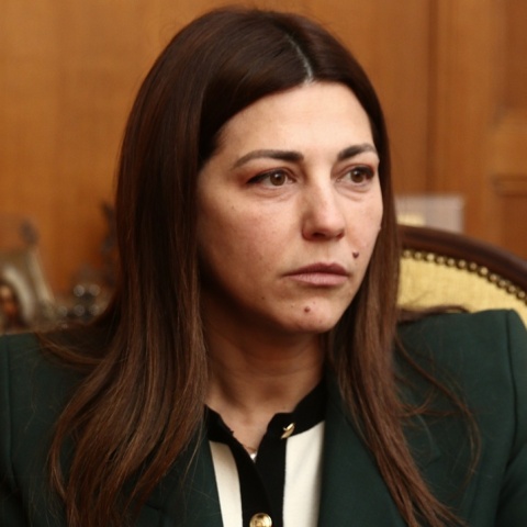 Η υπουργός Παιδείας, Σοφία Ζαχαράκη
