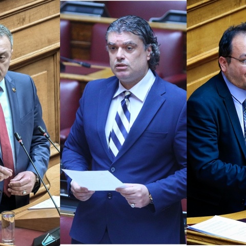 Βασίλης Στίγκας, Πέτρος Δημητριάδης και Αλέξανδρος Ζερβέας