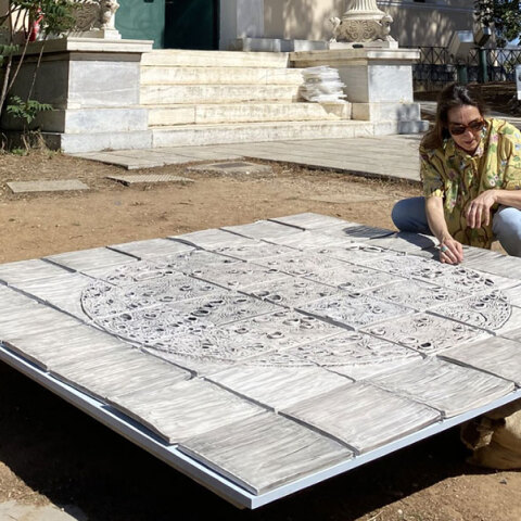 Κοσμική Σκόνη / Άγνωστες Γαίες: Έκθεση της Λίας Πέτρου στο Αστεροσκοπείο Αθηνών