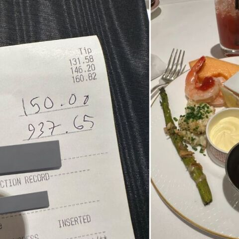 Οικογένεια 5 ατόμων πλήρωσε 937 δολάρια για πριγκιπικό πρωινό στη Disneyland - Ο πατέρας ανέβασε την απόδειξη και το διαδίκτυο αντέδρασε με έκπληξη.