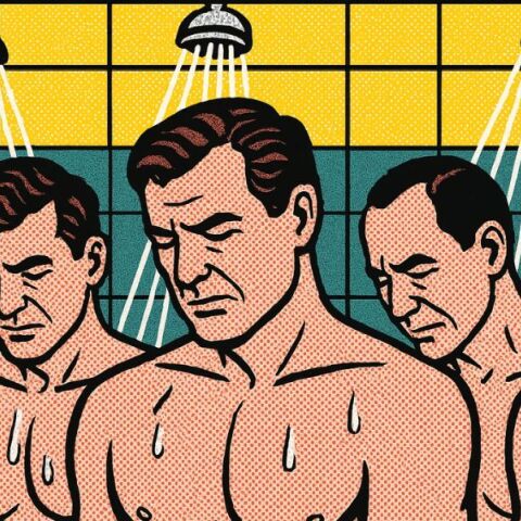 Γυμνοί στα ντους: Άντρες παρατηρούν άντρες