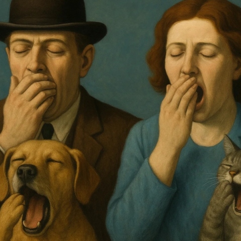 Τελικά γιατί κολλάει το χασμουρητό; Ξέρει κανείς;