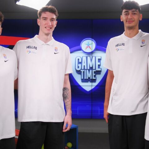 ΟΠΑΠ Game Time: Αφιέρωμα στο EuroΒasket U20 - Με καλεσμένους τέσσερις αθλητές της Εθνικής Ομάδας Νέων Ανδρών