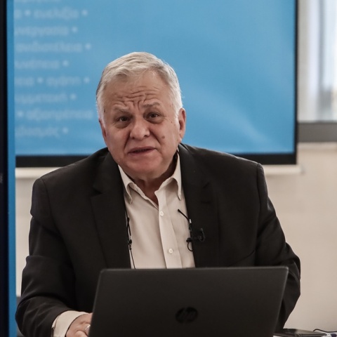 Ο πρόεδρος του Χαμόγελου του Παιδιού, Κώστας Γιαννόπουλος