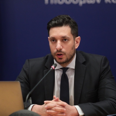 Ο αναπληρωτής υπουργός Υποδομών και Μεταφορών, Κωνσταντίνος Κυρανάκης