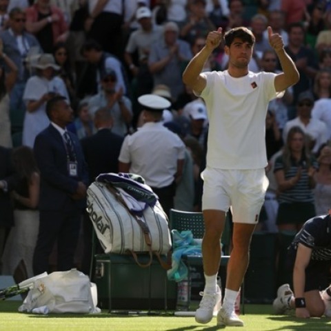 Αλκαράθ: Τρίτη συνεχόμενη πρόκριση σε τελικό του Wimbleton