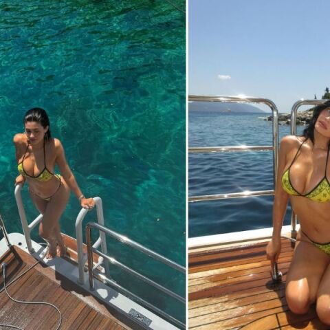 Η Κάιλι Τζένερ στην Ελλάδα -  Ποζάρει με μαγιό Chanel στην Κεφαλονιά, παρέα με τη Στόρμι και τη Stassie, λίγο πριν την κυκλοφορία της νέας συλλογής της