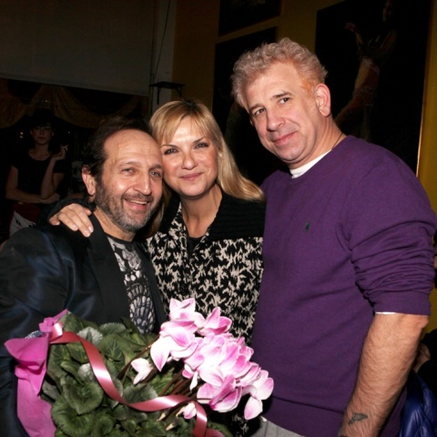 Σπύρος Μπιμπίλας, Ελπίδα Νίνου και Πέτρος Φιλιππίδης