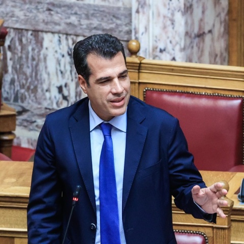 Ο υπουργός Μετανάστευσης και Ασύλου, Θάνος Πλεύρης