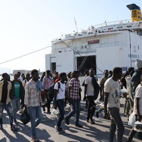 μετανάστες 