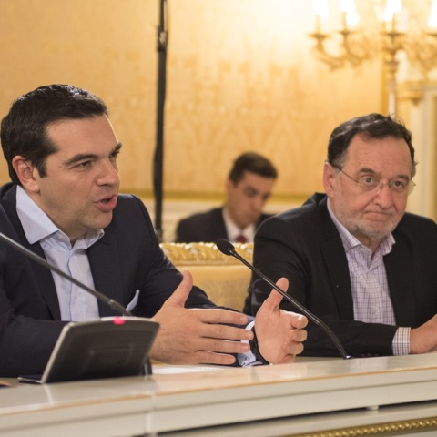 Αλέξης Τσίπρας και Παναγιώτης Λαφαζάνης