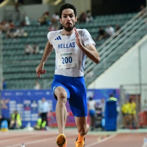 Βαλκανικό Πρωτάθλημα Στίβου 2025: Ένα άλμα ήταν αρκετό για τον Τεντόγλου - Kατέκτησε το χρυσό με 8,07μ.