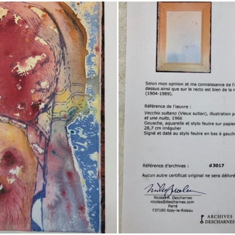 Αγόρασε πίνακα του Νταλί για 150 λίρες και η αξία του φτάνει τις 30.000 - Εντοπίστηκε στην διαδικασία καθαρισμού ενός σπιτιού στο Κέιμπριτζ