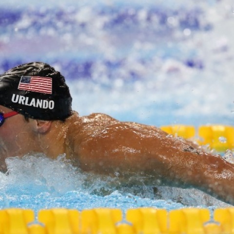 Ο Λούκα Ουρλάντο, πρώτος Αμερικανός που κερδίζει τα 200μ. πεταλούδα μετά τον Φελπς