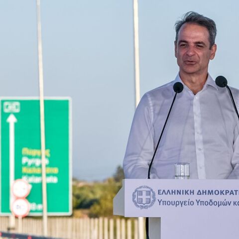 Μητσοτάκης για την Πατρών - Πύργου: Από το 2019 είχα δεσμευτεί ότι θα κινήσω γη και ουρανό για να γίνει το έργο
