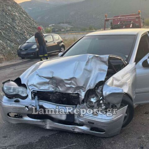 Το αυτοκίνητο του αντιδημάρχου που σκοτώθηκε στο τροχαίο δυστύχημα στη Λαμία